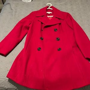 Annie Klein Wool Dress Coat